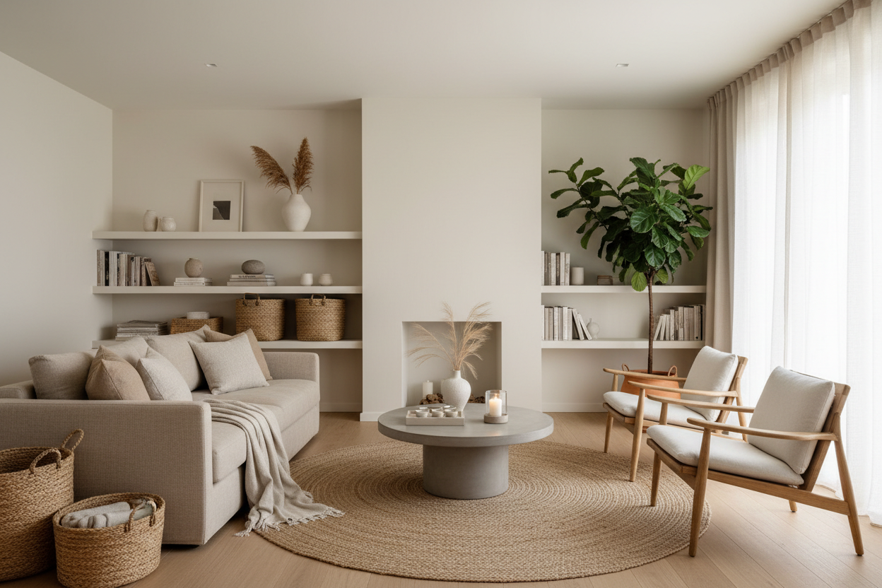 Balance Decor and Storage Perfectly