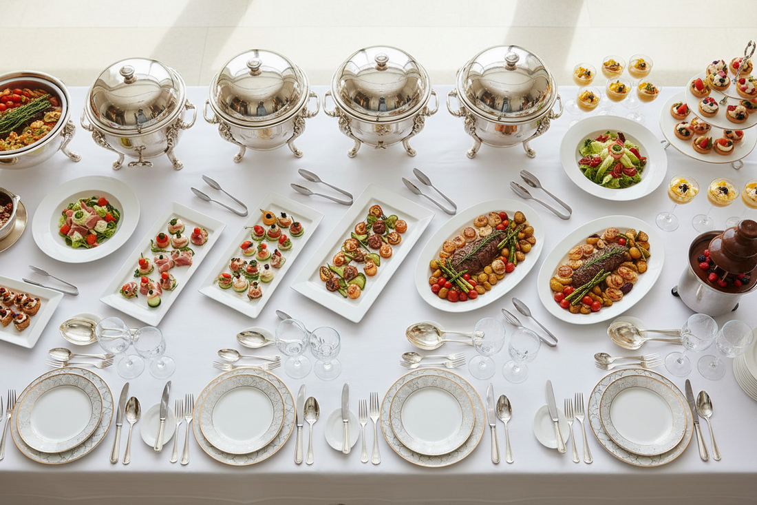 How to Arrange a Buffet Table Efficiently