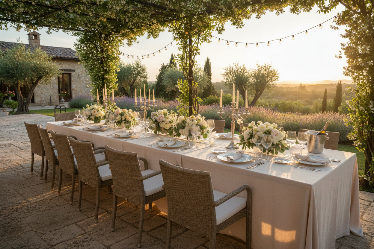Elegant Outdoor Dining Setup Guide