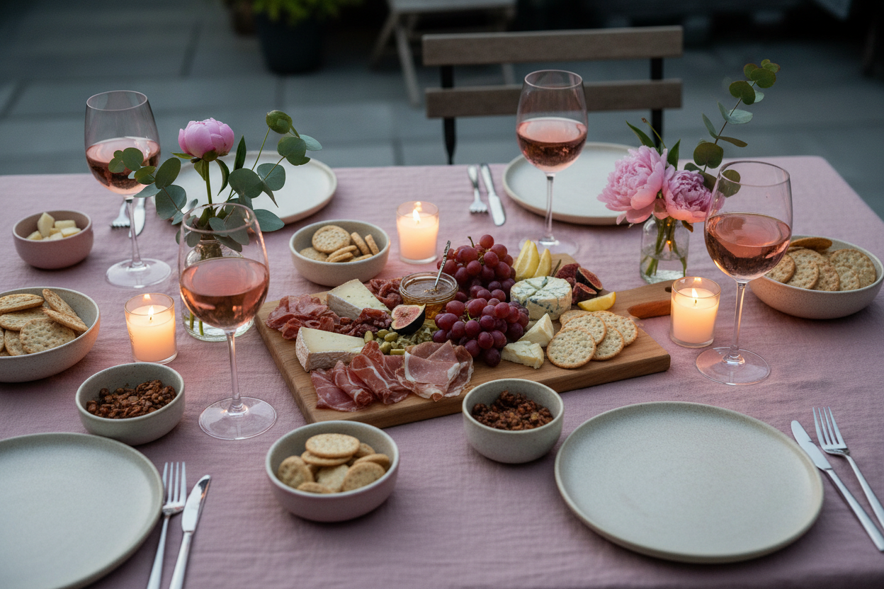 How to Host a Rosé and Small Plates Evening