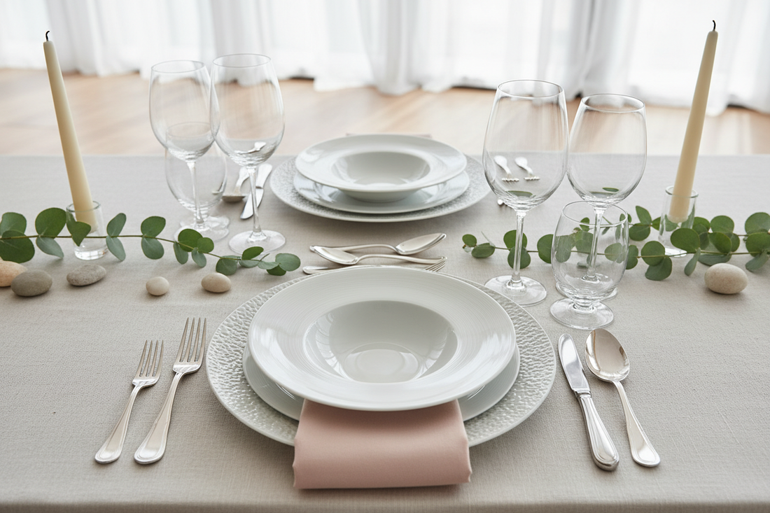 How to Set Up a Multi-Course Fine Dining Table