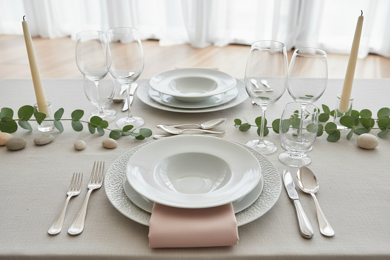 How to Set Up a Multi-Course Fine Dining Table