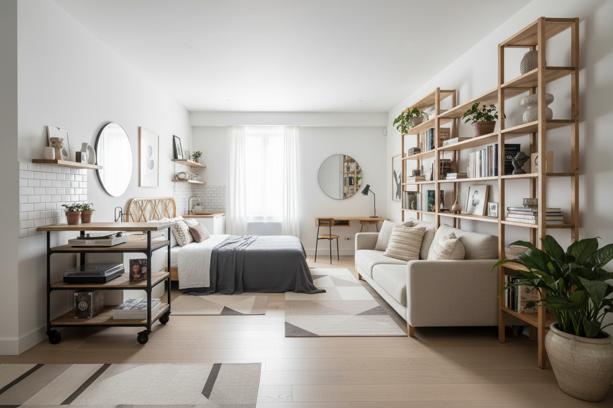 Studio Layout Tricks That Save Space