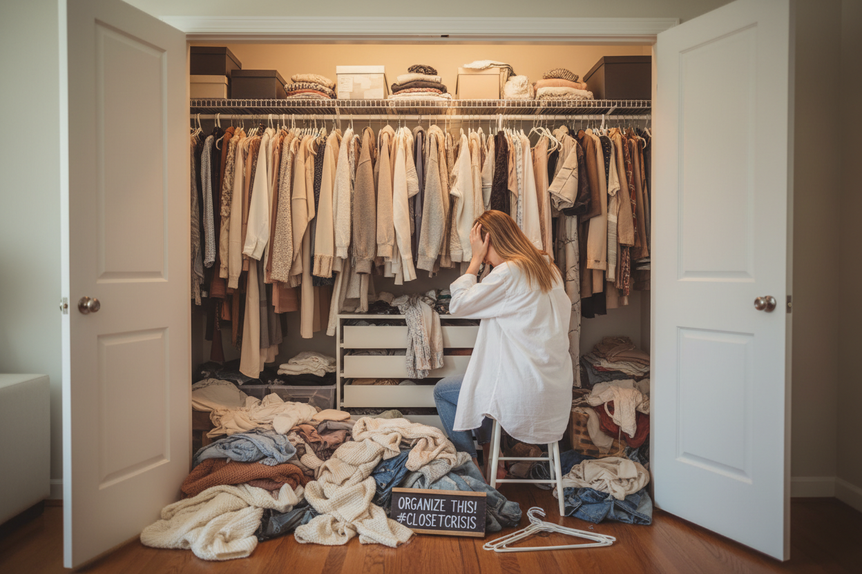 Why Your Closet Organization Doesn't Last