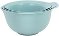 KitchenAid Universal Nesting Plastic Mixing Bowls with Non Slip Base and Pour Spout, Dishwasher Safe, Set Of 3, 2.5 quart, 3.5 quart and 4.5 quart, Aqua Sky by Unknown