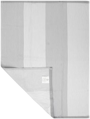 Premium Kitchen Towels 6 Pack 100% Cotton, 20"x28" - Grey - Image 5