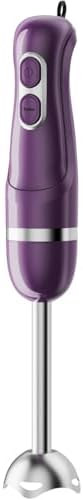 Turelar Immersion Blender Corded 400W, 2 Speed, Emulsifier, Blend, BPA-Free by Turelar