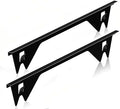 ItsNio 316 Stainless Steel Stove Gap Covers 2Pack, Stove Gap Filler, Black by ItsNio