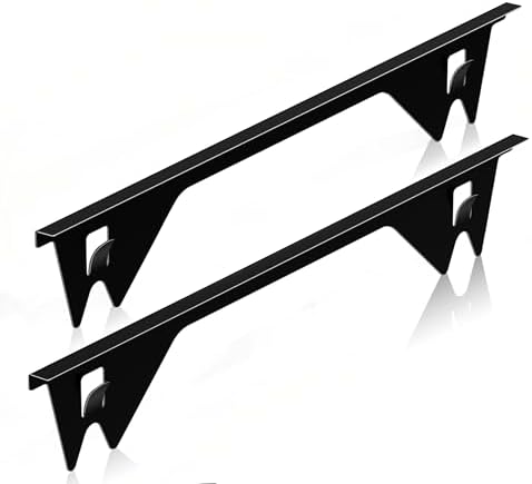 ItsNio 316 Stainless Steel Stove Gap Covers 2Pack, Stove Gap Filler, Black by ItsNio