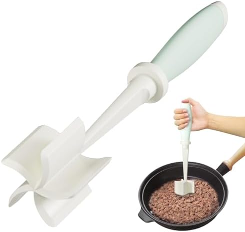 Upgrade Meat Chopper Hamburger Masher Ground Beef Smasher Utensil Mix Tool by Shadowgallery