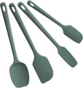ChefAide 4 Pieces Silicone Spatulas Set, Heat Resistant Rubber Spatula by ChefAide