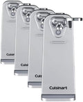Cuisinart CCO-55 Deluxe, Chrome Electric Can Opener, Silver (Pack of 4) by Cuisinart