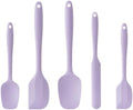 Silicone Spatula Set,5 Piece Food Grade Rubber Spatulas,Lavender by Hoewina