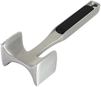 KitchenAid Gourmet Multi Sided Meat Tenderizer for Pounding Meats, Nuts, Shellfish, ect, Hang Hole for Easy Storage, Hand Wash, One Size, Black by Unknown