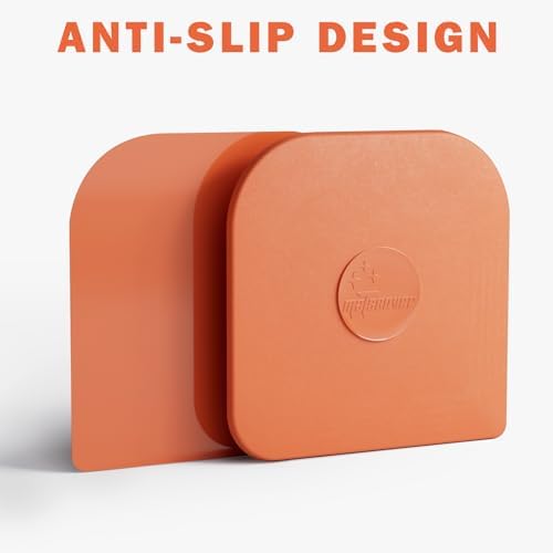 Pan Scraper, 5 Pcs Pot & Dish Scraper Plastic, Sturdy Scraper Kitchen Tool - Image 2