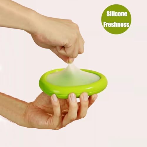 Winb Set of 4 Reusable Fruit and Veggie Savers - Ideal for Avocados, Tomatoes, Apples, Garlic, Onions, and More - Image 3
