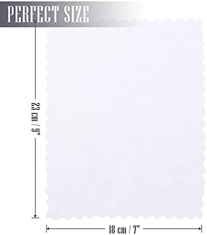 Sunny zzzZZ 24 Pack Kitchen Dishcloths - Does Not Shed Fluff - Reusable Dish Towels, Dish Cloths, Super Absorbent Coral Fleece Cleaning Cloths, Nonstick Oil Washable Fast Drying, 7 x 9 Inch (White) - Image 2