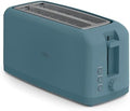bella Fits-Anywhere™ Slim Toaster, 4 Slice Extra Long & Wide Slot, Surf by bella