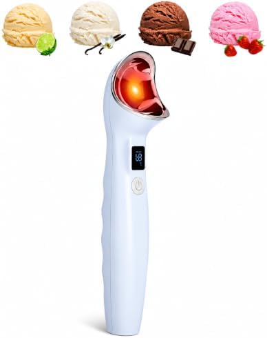 Heated Ice Cream Scoop Rechargeable, 3 Heat Settings, Electric Scooper by Unknown