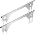 ItsNio 316 Stainless Steel Stove Gap Covers 2Pack, Stove Gap Filler, Silver by ItsNio