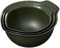 KitchenAid Universal Nesting Plastic Mixing Bowls, Set of 3, 2.5 quart, 3.5 quart, 4.5 quart, Evergreen by Unknown