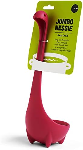 OTOTO The Original Nessie Ladle - Soup Ladle, Funny Gadgets, Loch Ness design, Cooking Gifts for Mom - Cute and Practical Kitchen Utensils - Unique Gifts for Women by OTOTO