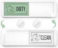 ASSURED SIGNS Dishwasher Magnet Clean Dirty Sign 7 x 2 Inch, Premium Build by AssuredSigns