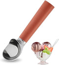 Heated Ice Cream Scoop Rechargeable, Electric Warming Ice Cream Scooper with LED Display, Heats to 158°F for Hard Ice Cream, Easy for Seniors & Kids, IP67 Waterproof (Mocha Brown, 2oz) by FrostJoy