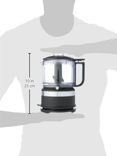KitchenAid 3.5 Cup Food Chopper KFC3516BM, Matte Black - Image 3