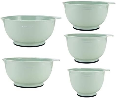 KitchenAid Classic Mixing Bowls, Set of 5, Pistachio by Unknown