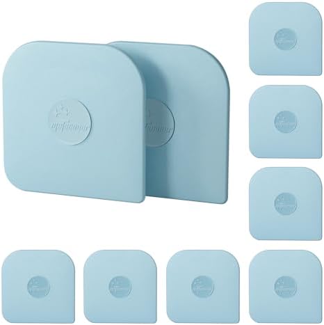 Pan Scraper, 10Pcs Pot & Dish Scraper Plastic, Sturdy Scraper Kitchen Tool by Matscover