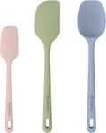 ChefAide 3 Pieces Silicone Spatulas Set, Heat Resistant Rubber Spatula by ChefAide
