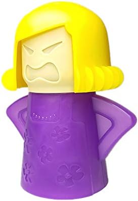 Angry Mama Microwave Cleaner, Vinegar and Water Steam Tool (Purple) by Aivwis