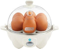 Dash Rapid Egg Cooker, 7 Eggs, Hard Boiled, Poached & Omelettes, Cream by Dash