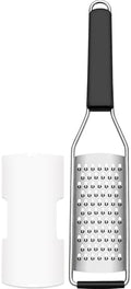 Cambom Cheese Grater Lemon Zester, Graters for Parmesan Cheese, Lemon, Citrus, Garlic, Nutmeg, Chocolate, Fruits, Vegetables, Ginger, Vegetable & Cheese Shredder with Stainless Steel Coarse Blade by Cambom