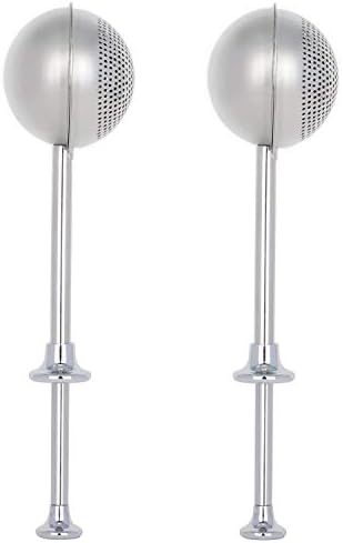 HULISEN 2-Pc Flour Duster, 304 Stainless Steel Flour Sifter for Baking by HULISEN