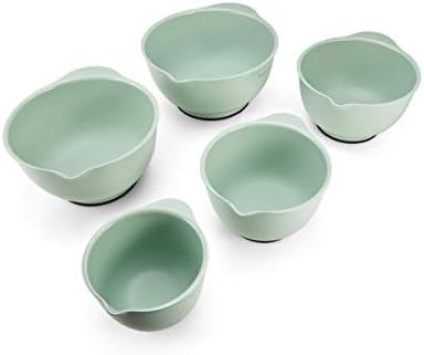 KitchenAid Classic Mixing Bowls, Set of 5, Pistachio - Image 2