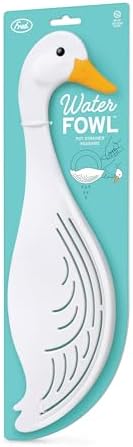 Genuine Fred WATERFOWL Goose Pot Strainer – Great for Pasta and Vegetables - Easy One-Handed Draining - Space-Saving Design - Funny Kitchen Gadget and Accessory - Image 5