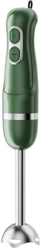 Turelar Immersion Blender Corded 400W, 2 Speed, Emulsifier, Blend, BPA-Free by Turelar