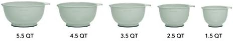 KitchenAid Classic Mixing Bowls, Set of 5, Pistachio (Pack of 4) - Image 3