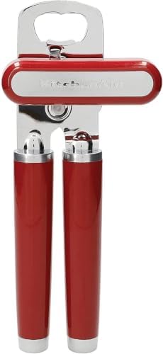 KitchenAid Classic Multifunction Can Opener and Bottle Opener Easy to Use,Razor Sharp Stainless Steel Cutting Wheel,Soft Ergonomic Handles,Empire Red,(Pack of 12) by Unknown