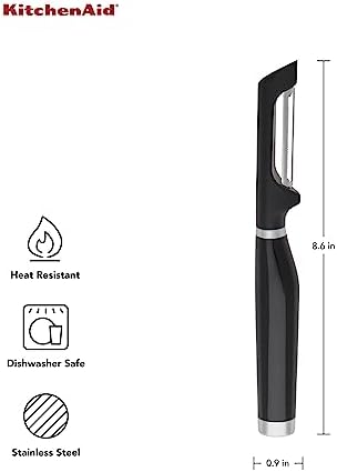 KitchenAid Classic Euro Peeler, 8.6 inches, Black (Pack of 12) - Image 4