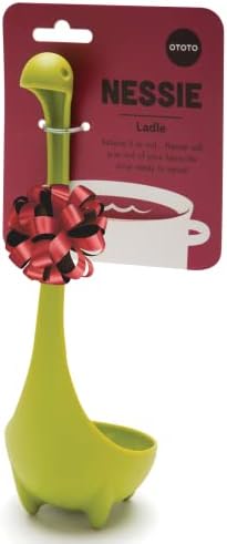OTOTO The Original Nessie Ladle - Soup Ladle, Cute Gifts, Funny Kitchen Gadgets, Loch Ness design, Cooking Gifts for Mom - Cute and Practical Kitchen Utensils - Unique Gifts for Women, Mothers Day by OTOTO