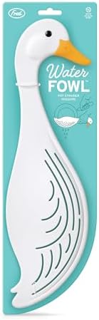 Genuine Fred WATERFOWL Goose Pot Strainer – Great for Pasta and Vegetables - Easy One-Handed Draining - Space-Saving Design - Funny Kitchen Gadget and Accessory - Image 4