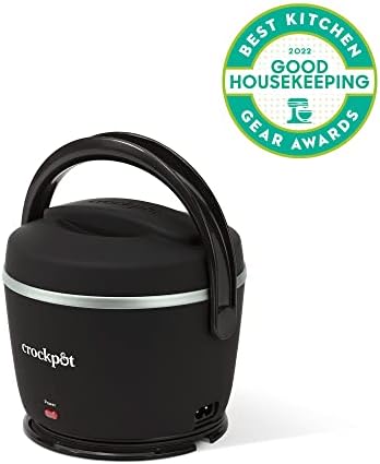 Crock-Pot Electric Lunch Box 20-Ounce Portable Food Warmer Black Licorice Perfect for Travel On-the-Go & Office Use (Pack of 4) - Image 7