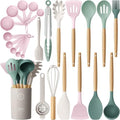 Silicone Kitchen Utensils Set, Heat-Resistant Cooking Utensils, BPA-Free by AVGPD