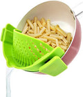 YEVIOR Clip on Strainer for Pots Pan Pasta,Silicone Food Pan Strainer by YEVIOR