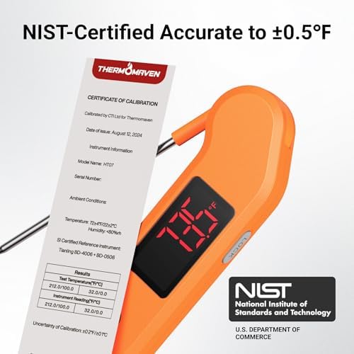 ThermoMaven 1 Sec Professional Digital Meat Thermometer, ±0.5℉ Accuracy - Image 3