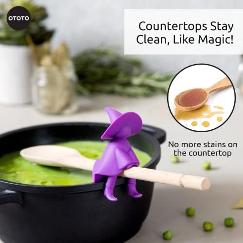 Funny Spoon Holder by OTOTO - Spoon Rest for Stove Top - Cooking Gadgets, Cooking Gifts, Cool Kitchen Gadgets, Cool Gifts, Cute Kitchen Accessories - Image 3