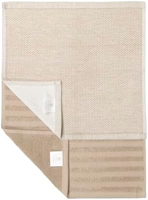 Bumble Premium Dish Cloths 13"x13" (6 Pack) | 100% Natural Ring Spun Cotton | 400 GSM | Highly Absorbent & Soft |Yarn Dyed & Solid Dyed Terry Dish Cloth Set - Tan - Image 6